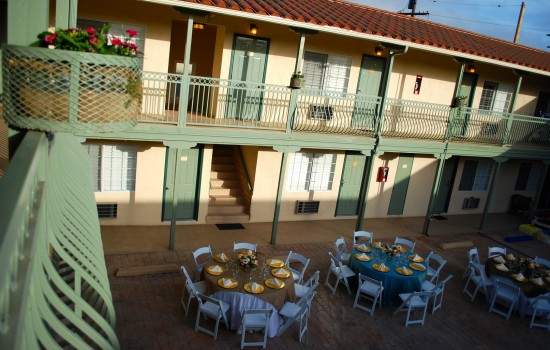 Welcome To Bella Capri Inn & Suites - Courtyard Event Space